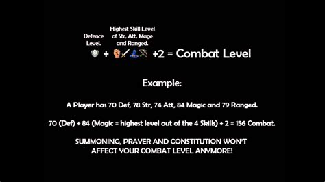 osrs combat level formula.